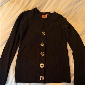 Black Cardigan Sweater